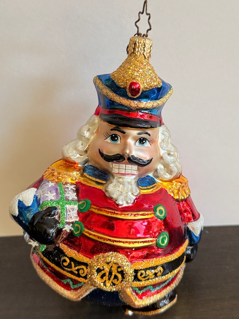 Christopher Radko for Starad Jolly Cracker Nutcracker ornament